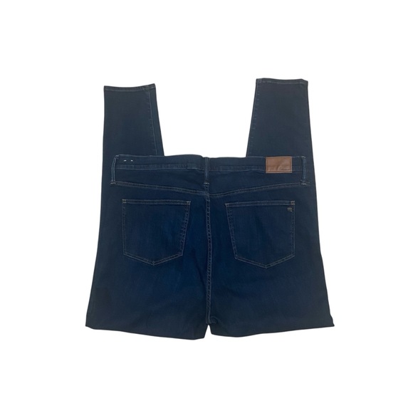 Madewell 9” High Rise Skinny Dark Wash Jeans Blue - Picture 11 of 15